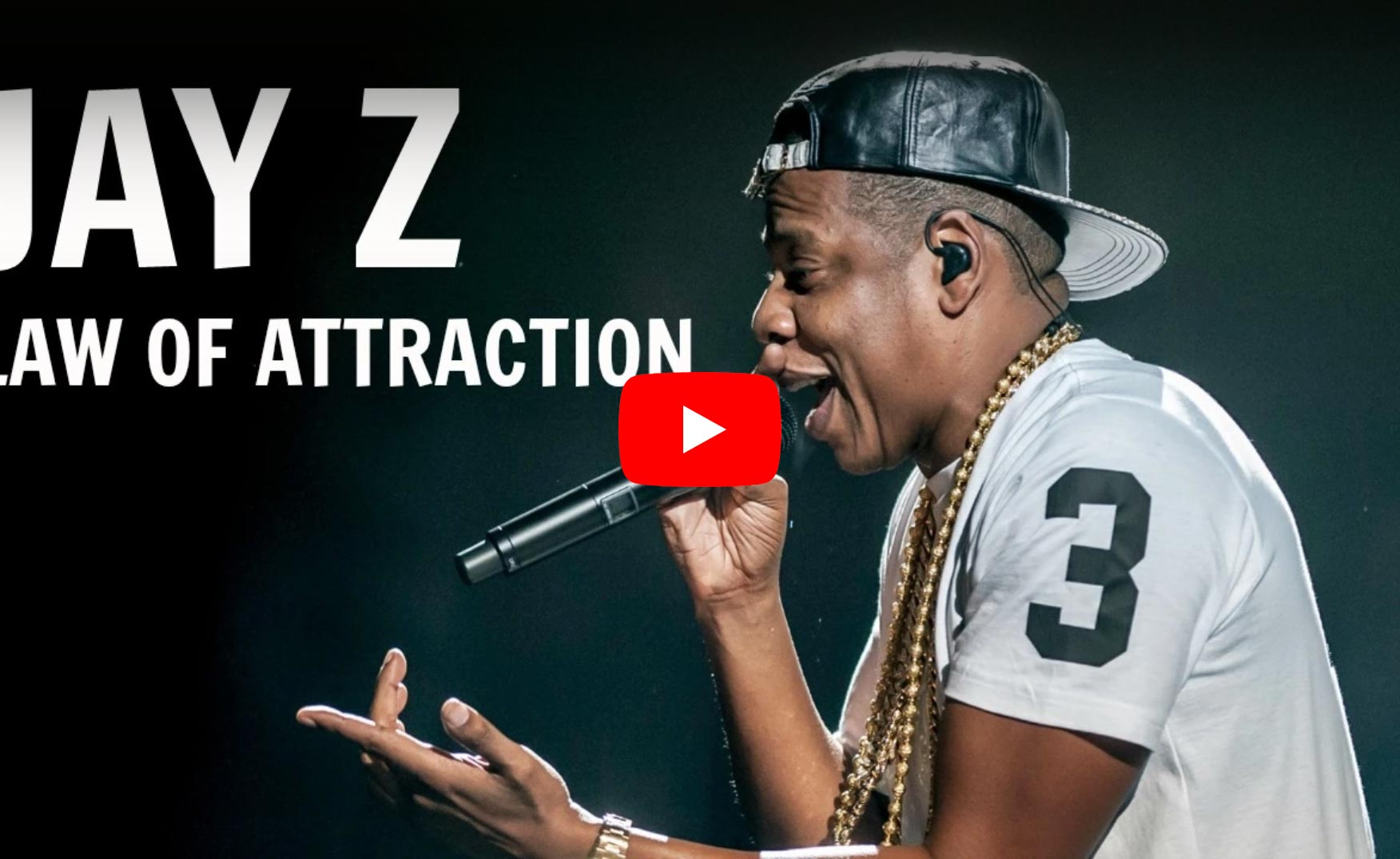JAY Z Video screen shot about Law of Attraction